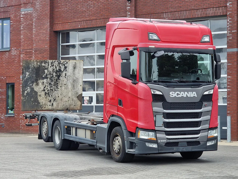 Scania S500 NGS Highline 6x2 - BDF - Full air - Loadlift - Navi - Retarder - Φορτηγό μεταφοράς εμπορευματοκιβωτίων/ Κινητό αμάξωμα: φωτογραφία 1 Scania S500 NGS Highline 6x2 - BDF - Full air - Loadlift - Navi - Retarder - Φορτηγό μεταφοράς εμπορευματοκιβωτίων/ Κινητό αμάξωμα: φωτογραφία 1