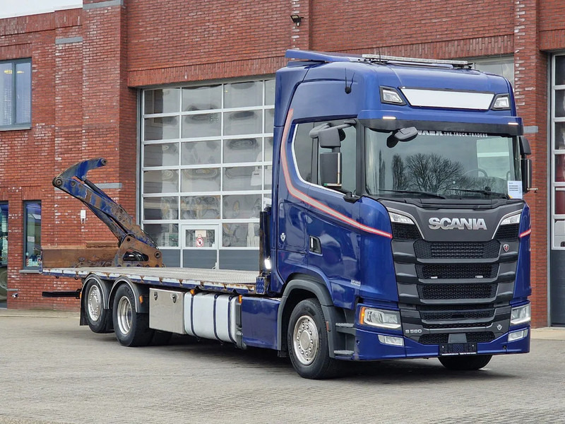 Scania S580 V8 NGS Highline 6x2*4 - Full air - Steering axle - Retarder - Φορτηγό καδοφόρος φορτωτής: φωτογραφία 1 Scania S580 V8 NGS Highline 6x2*4 - Full air - Steering axle - Retarder - Φορτηγό καδοφόρος φορτωτής: φωτογραφία 1
