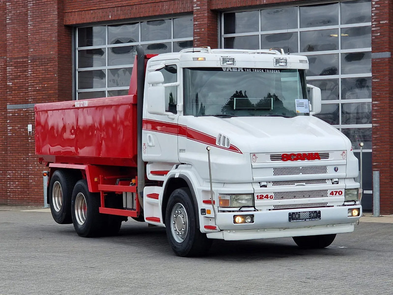 Scania T124-470 6x2 - Tipper - Manual gearbox - Full steel - Robson Drive - New Engine - Torpedo/Hauber - Φορτηγό ανατρεπόμενο: φωτογραφία 2 Scania T124-470 6x2 - Tipper - Manual gearbox - Full steel - Robson Drive - New Engine - Torpedo/Hauber - Φορτηγό ανατρεπόμενο: φωτογραφία 2