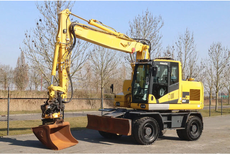 Komatsu PW160-11 | ENGCON TILTROTATOR | BUCKET | TRAILER HYDR. - Τροχοφόρος εκσκαφέας: φωτογραφία 2 Komatsu PW160-11 | ENGCON TILTROTATOR | BUCKET | TRAILER HYDR. - Τροχοφόρος εκσκαφέας: φωτογραφία 2