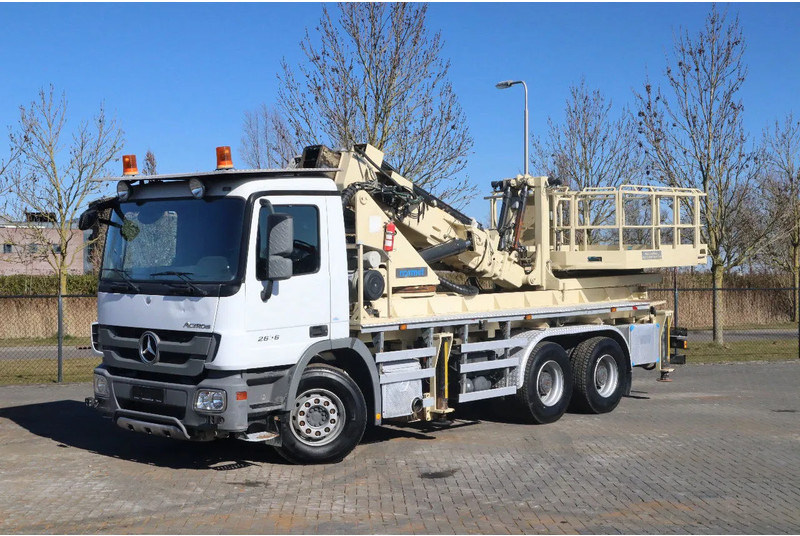 Mercedes-Benz Actros 2636 6X4 | TUNNEL PLATFORM | REMOTE DRIVING - Φορτηγό με γερανό: φωτογραφία 5 Mercedes-Benz Actros 2636 6X4 | TUNNEL PLATFORM | REMOTE DRIVING - Φορτηγό με γερανό: φωτογραφία 5