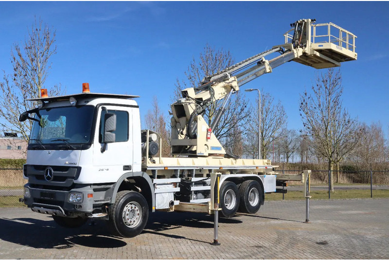 Mercedes-Benz Actros 2636 6X4 | TUNNEL PLATFORM | REMOTE DRIVING - Φορτηγό με γερανό: φωτογραφία 1 Mercedes-Benz Actros 2636 6X4 | TUNNEL PLATFORM | REMOTE DRIVING - Φορτηγό με γερανό: φωτογραφία 1