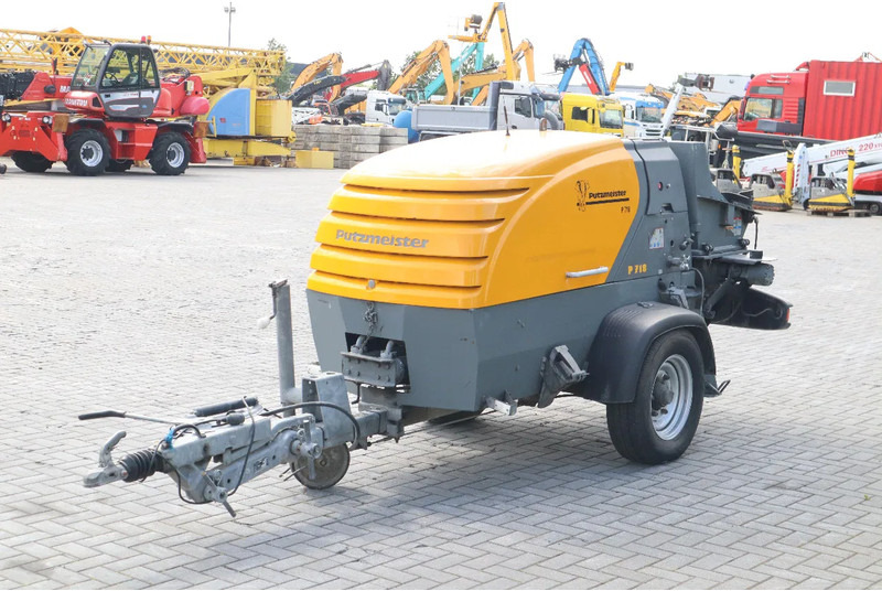 Putzmeister P718 TD | CONCRETE PUMP | LOW HOURS - Σταθερή αντλία σκυροδέματος: φωτογραφία 4 Putzmeister P718 TD | CONCRETE PUMP | LOW HOURS - Σταθερή αντλία σκυροδέματος: φωτογραφία 4