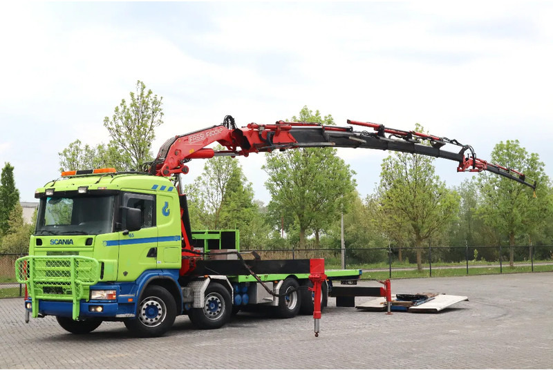 Scania R164-480 V8 8X4 | FASSI F600 | JIB | KRAN / CRANE - Φορτηγό με γερανό: φωτογραφία 1 Scania R164-480 V8 8X4 | FASSI F600 | JIB | KRAN / CRANE - Φορτηγό με γερανό: φωτογραφία 1