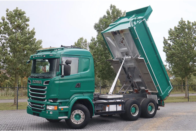 Scania R580 V8 | 6X4 | FULL STEEL | BIG AXLES | RETARDER | EURO 6 - Φορτηγό ανατρεπόμενο: φωτογραφία 1 Scania R580 V8 | 6X4 | FULL STEEL | BIG AXLES | RETARDER | EURO 6 - Φορτηγό ανατρεπόμενο: φωτογραφία 1
