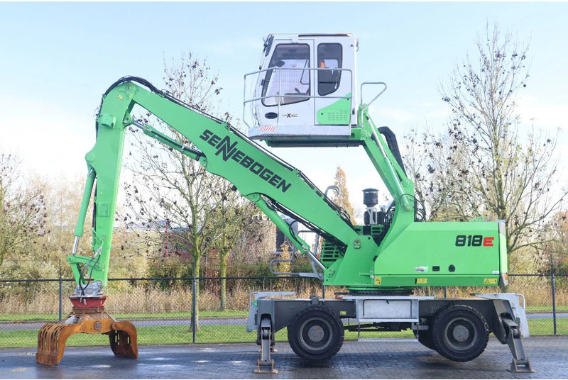 Sennebogen 818 E K9 ULM | SORTING GRAB | GOOD TIRES - Τροχοφόρος εκσκαφέας: φωτογραφία 1 Sennebogen 818 E K9 ULM | SORTING GRAB | GOOD TIRES - Τροχοφόρος εκσκαφέας: φωτογραφία 1