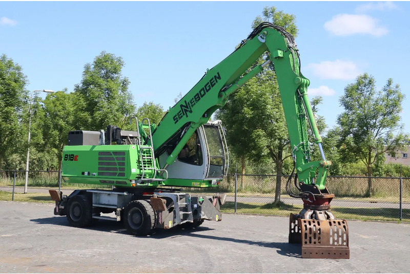 Sennebogen 818 M K9 ULM | SORTING GRAB | GOOD CONDITION - Τροχοφόρος εκσκαφέας: φωτογραφία 5 Sennebogen 818 M K9 ULM | SORTING GRAB | GOOD CONDITION - Τροχοφόρος εκσκαφέας: φωτογραφία 5