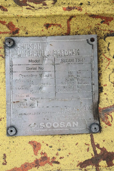 Παρελκόμενα για Κατασκευή μηχανήματα Soosan SB30II TS-9 | S40 | 2.5 TO 4.5 TON | HYDRAULIC BREAKER: φωτογραφία 9 Παρελκόμενα για Κατασκευή μηχανήματα Soosan SB30II TS-9 | S40 | 2.5 TO 4.5 TON | HYDRAULIC BREAKER: φωτογραφία 9