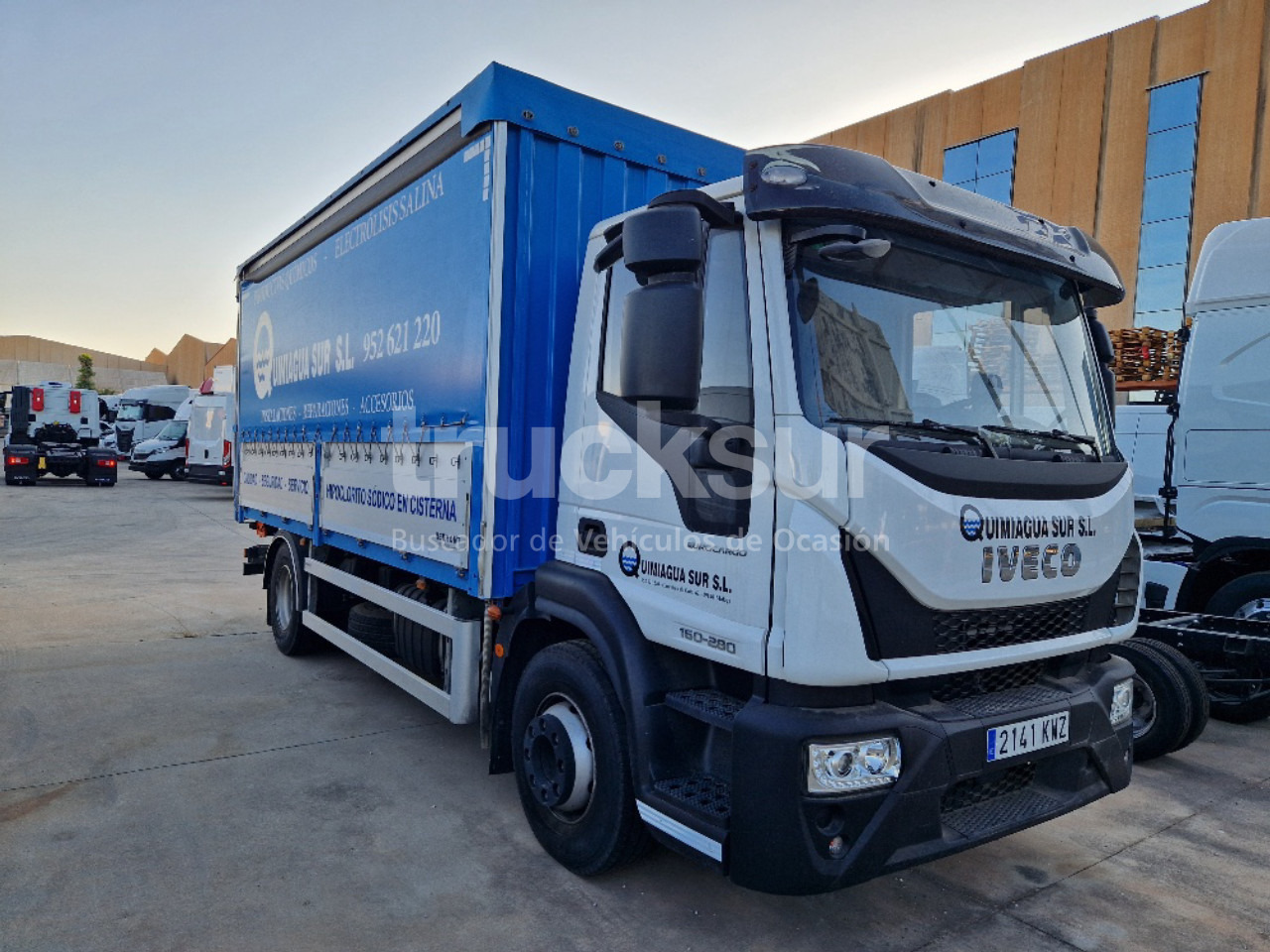 IVECO EUROCARGO160E28 - Φορτηγό μουσαμάς: φωτογραφία 2 IVECO EUROCARGO160E28 - Φορτηγό μουσαμάς: φωτογραφία 2