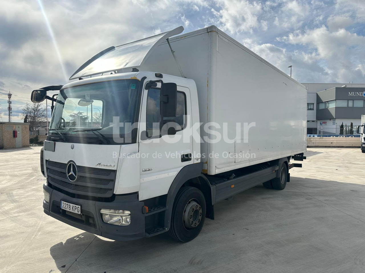 MERCEDES ATEGO - Φορτηγό κόφα: φωτογραφία 1 MERCEDES ATEGO - Φορτηγό κόφα: φωτογραφία 1