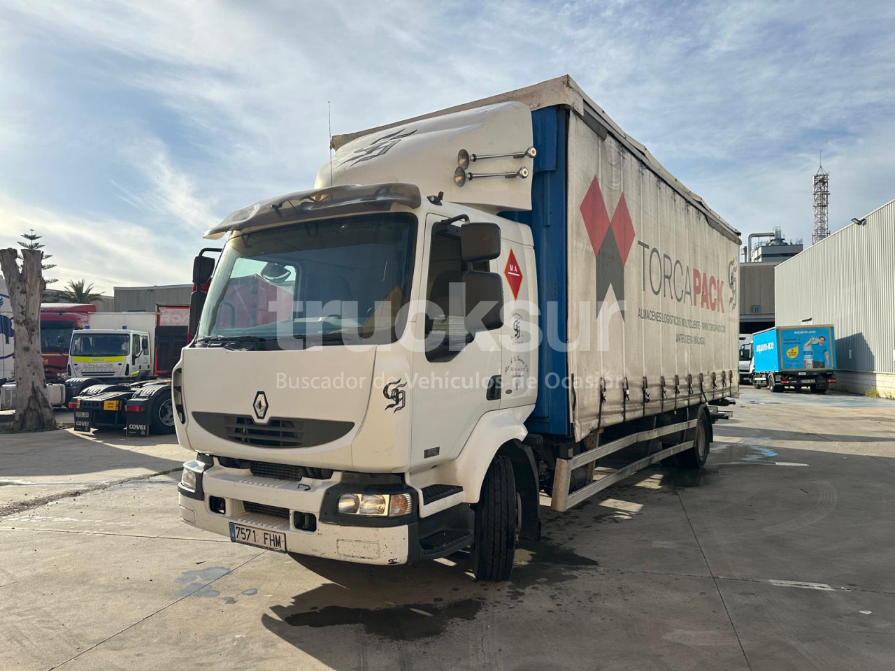 RENAULT 270 16C - Φορτηγό μουσαμάς: φωτογραφία 1 RENAULT 270 16C - Φορτηγό μουσαμάς: φωτογραφία 1