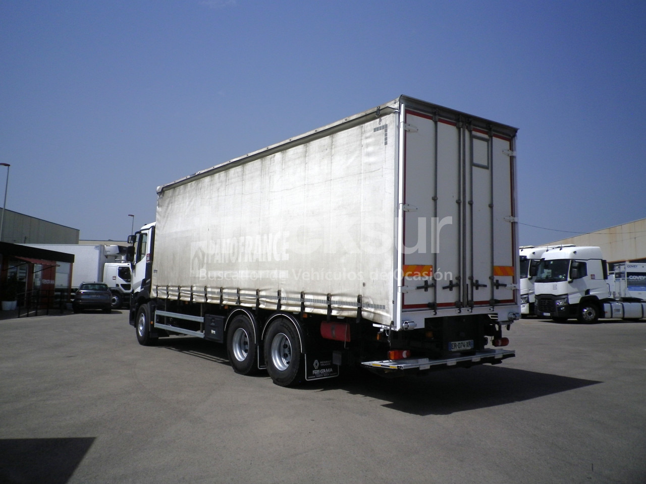 RENAULT C380.26 - Φορτηγό μουσαμάς: φωτογραφία 5 RENAULT C380.26 - Φορτηγό μουσαμάς: φωτογραφία 5