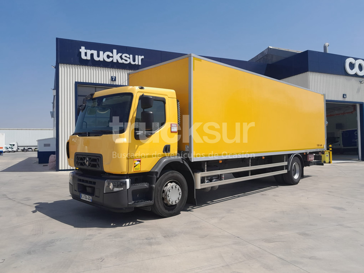 RENAULT D280.18   21P - Φορτηγό κόφα: φωτογραφία 1 RENAULT D280.18   21P - Φορτηγό κόφα: φωτογραφία 1
