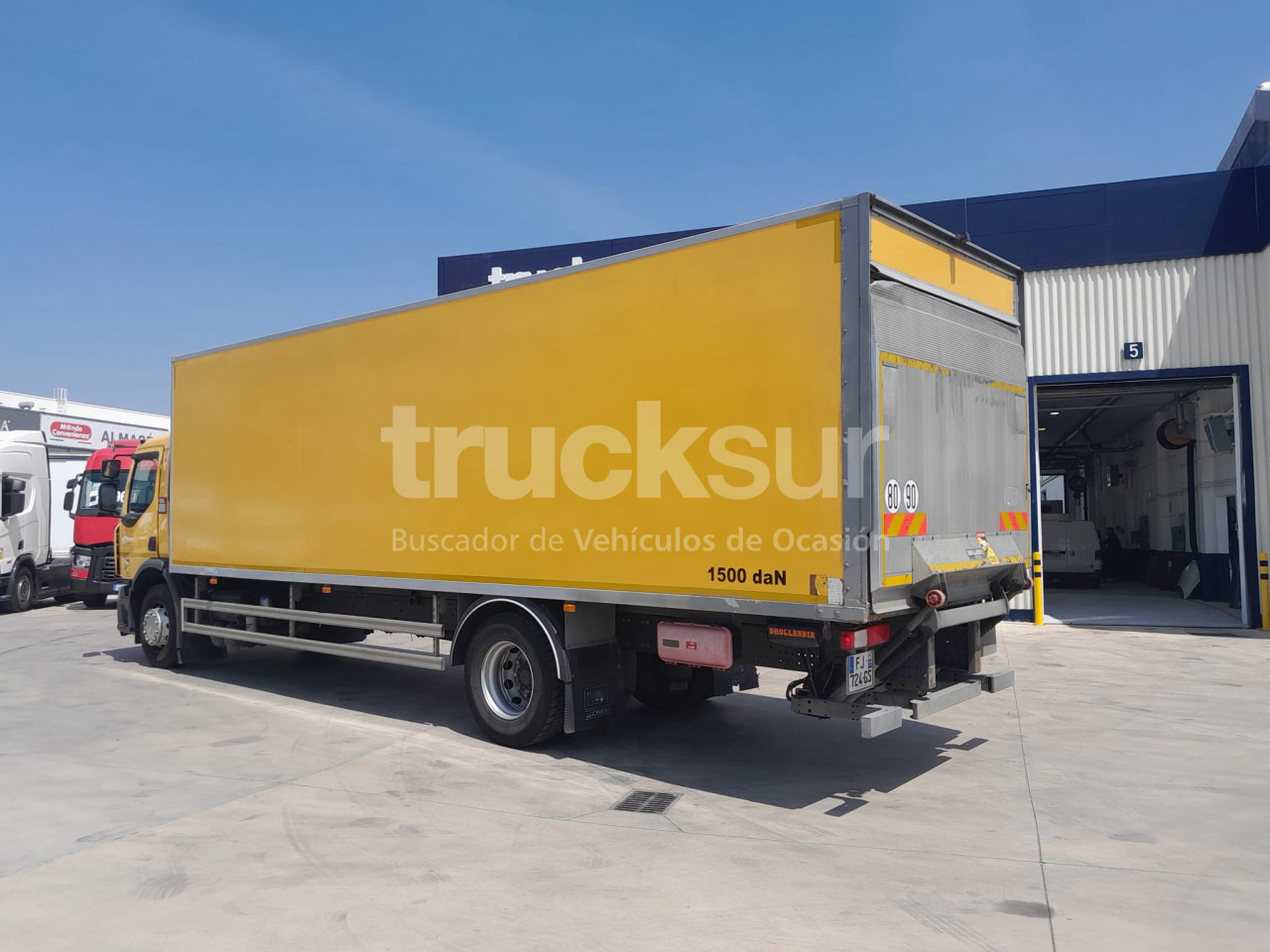 RENAULT D280.18   21P - Φορτηγό κόφα: φωτογραφία 4 RENAULT D280.18   21P - Φορτηγό κόφα: φωτογραφία 4