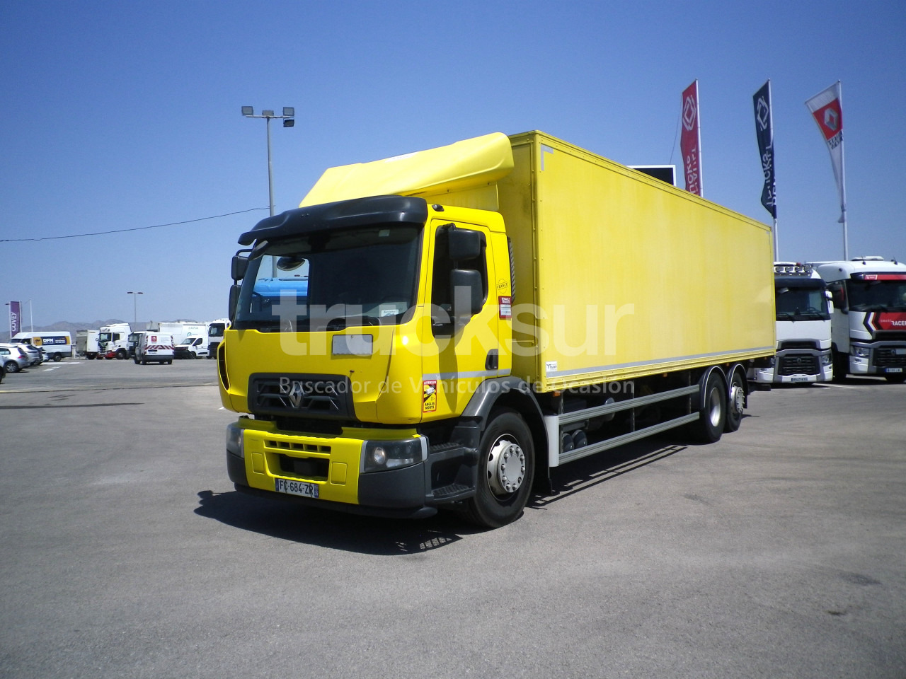 RENAULT D380.26 6X2*4 ejes 6x2*4 - Φορτηγό κόφα: φωτογραφία 1 RENAULT D380.26 6X2*4 ejes 6x2*4 - Φορτηγό κόφα: φωτογραφία 1