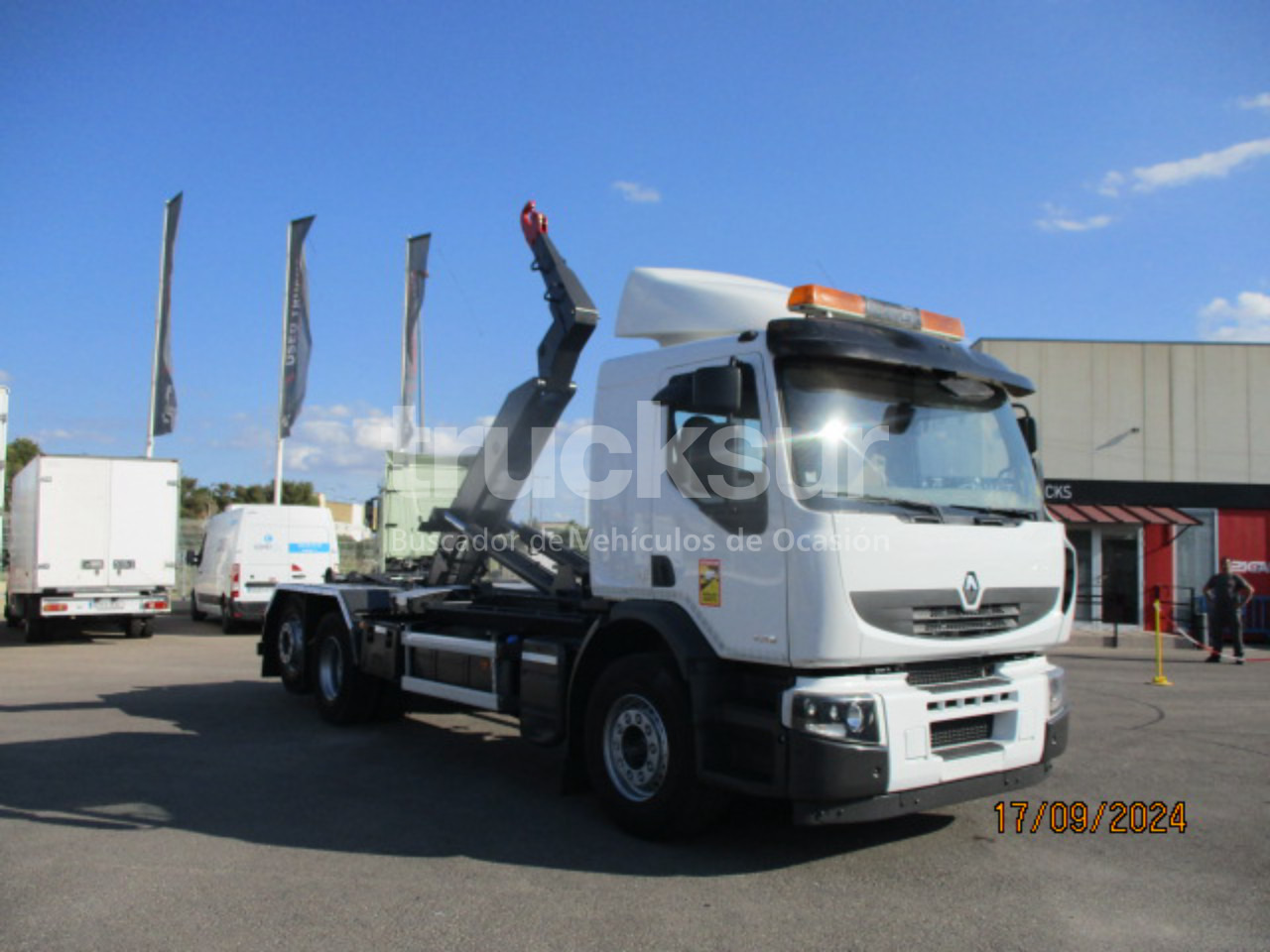 RENAULT PREMIUM 430.26 LANDER - Φορτηγό φόρτωσης γάντζου: φωτογραφία 2 RENAULT PREMIUM 430.26 LANDER - Φορτηγό φόρτωσης γάντζου: φωτογραφία 2