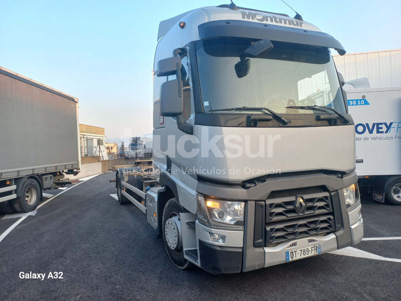 RENAULT T430 - Φορτηγό μεταφοράς εμπορευματοκιβωτίων/ Κινητό αμάξωμα: φωτογραφία 2 RENAULT T430 - Φορτηγό μεταφοράς εμπορευματοκιβωτίων/ Κινητό αμάξωμα: φωτογραφία 2