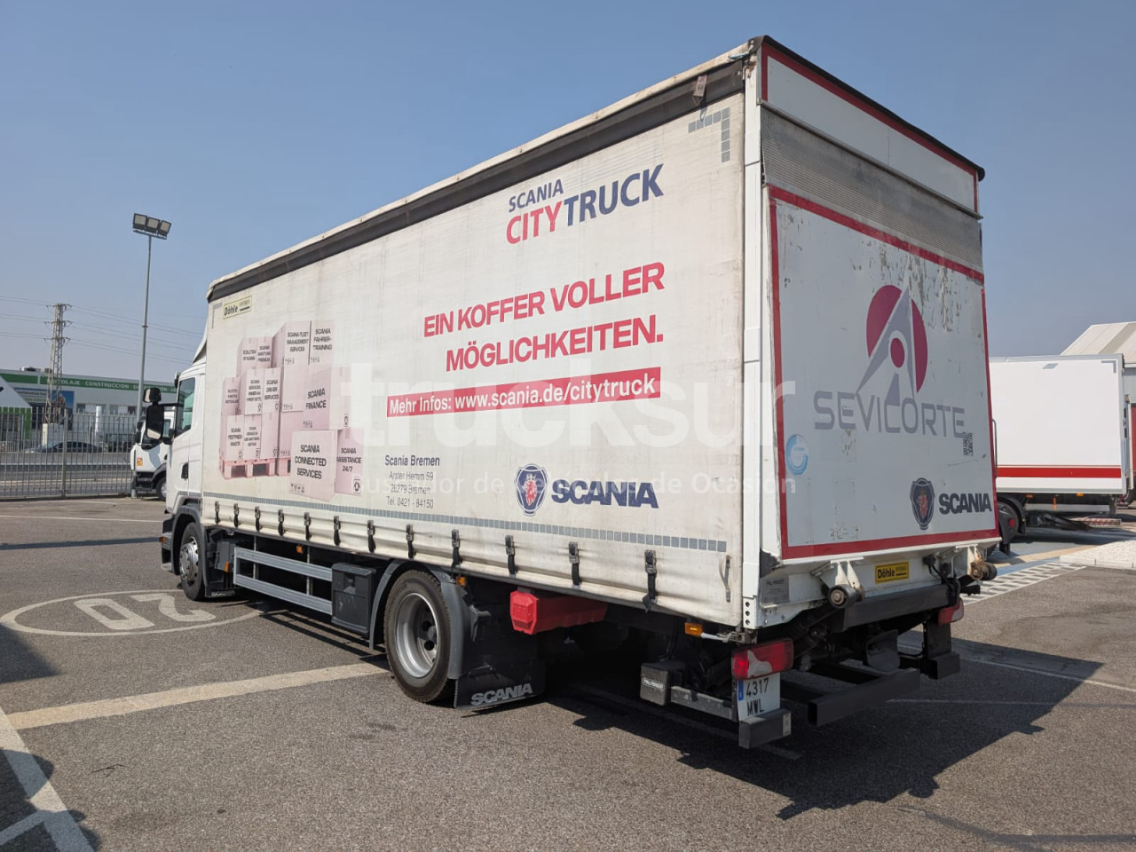 SCANIA G320.18 - Φορτηγό μουσαμάς: φωτογραφία 4 SCANIA G320.18 - Φορτηγό μουσαμάς: φωτογραφία 4