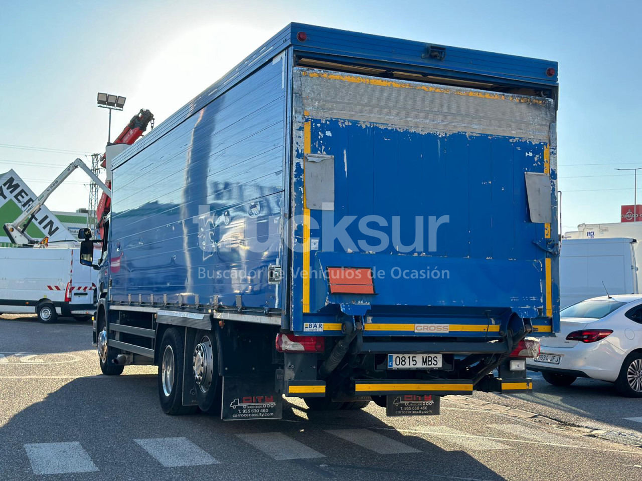 SCANIA P 280 ejes 6x2*4 - Φορτηγό κόφα: φωτογραφία 4 SCANIA P 280 ejes 6x2*4 - Φορτηγό κόφα: φωτογραφία 4