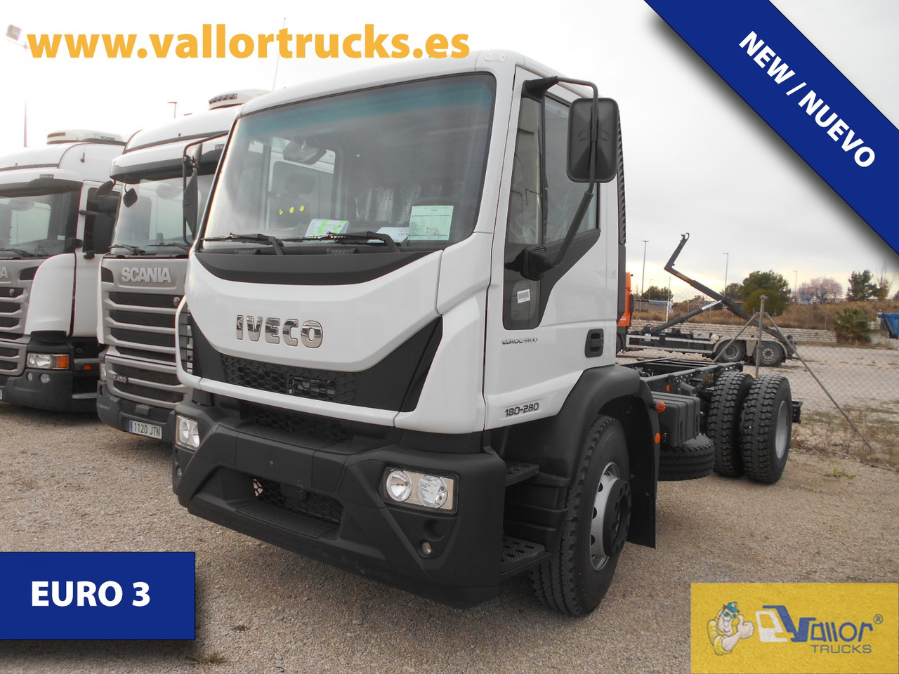 IVECO EUROCARGO - ML180EL28 - - ONLY EXPORT OUT EUROPE - Φορτηγό σασί: φωτογραφία 1 IVECO EUROCARGO - ML180EL28 - - ONLY EXPORT OUT EUROPE - Φορτηγό σασί: φωτογραφία 1