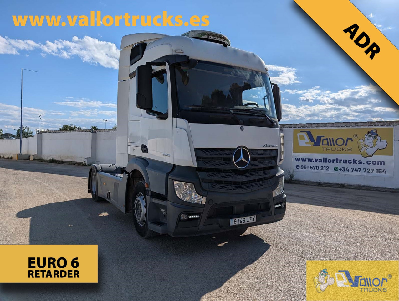 Mercedes Actros 1845 LS - Τράκτορας: φωτογραφία 2 Mercedes Actros 1845 LS - Τράκτορας: φωτογραφία 2