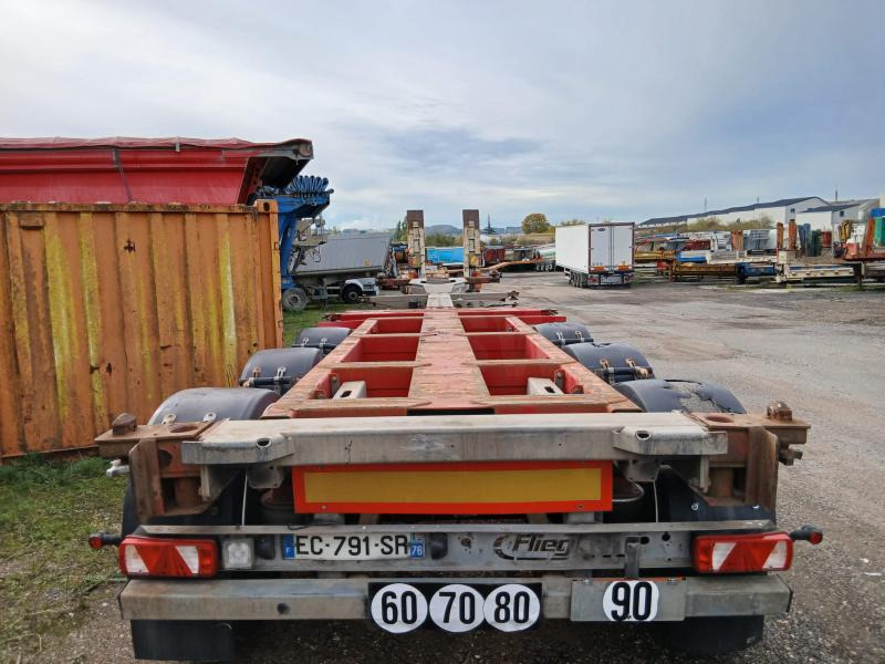 Fliegl  - Επικαθήμενο μεταφοράς εμπορευματοκιβωτίων/ Κινητό αμάξωμα: φωτογραφία 2 Fliegl  - Επικαθήμενο μεταφοράς εμπορευματοκιβωτίων/ Κινητό αμάξωμα: φωτογραφία 2