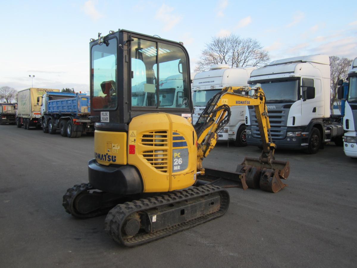 Komatsu PC26MR-3 - Μίνι εκσκαφέας: φωτογραφία 3 Komatsu PC26MR-3 - Μίνι εκσκαφέας: φωτογραφία 3