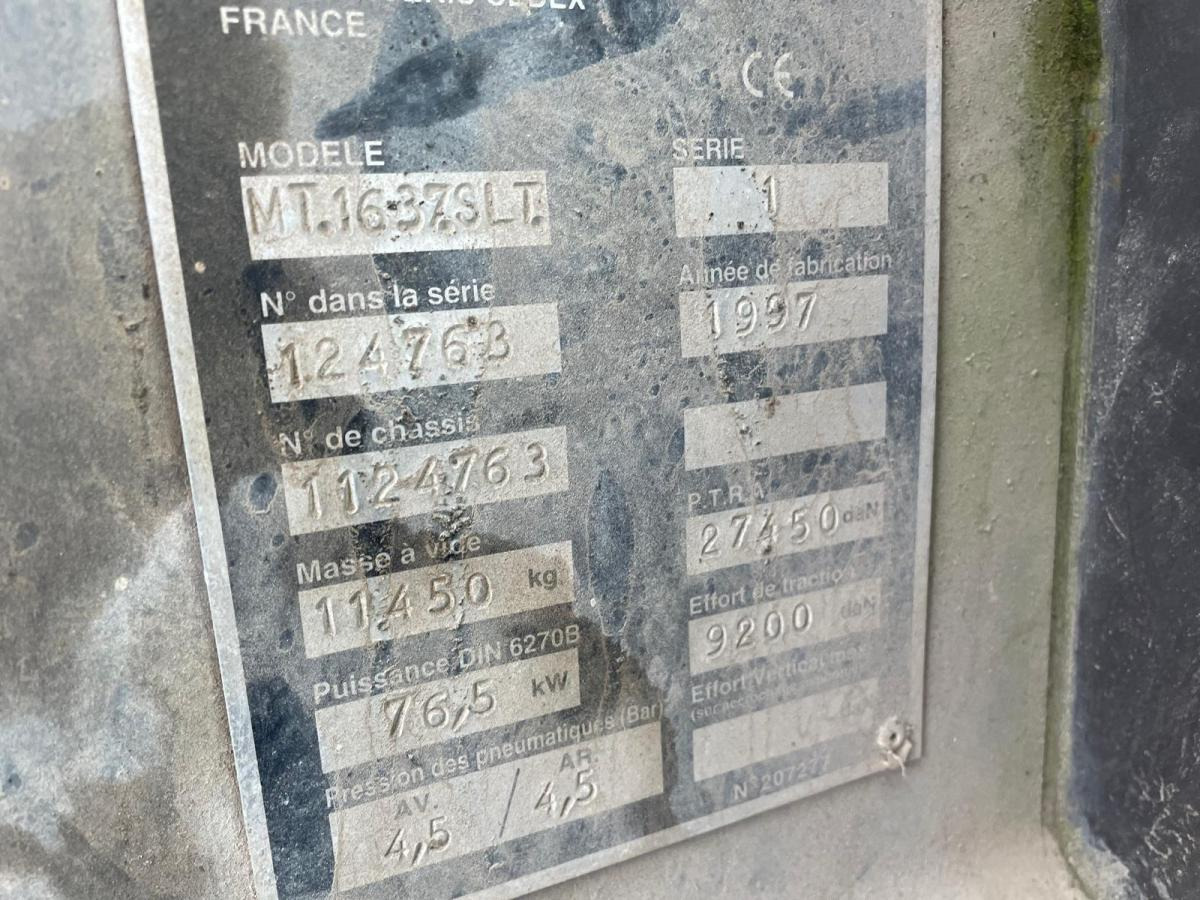 Manitou MT1637 SL - Φορτηγό ανωμάλου εδάφους: φωτογραφία 4 Manitou MT1637 SL - Φορτηγό ανωμάλου εδάφους: φωτογραφία 4