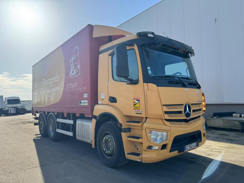 Mercedes Antos 2543 - Φορτηγό κόφα: φωτογραφία 3 Mercedes Antos 2543 - Φορτηγό κόφα: φωτογραφία 3