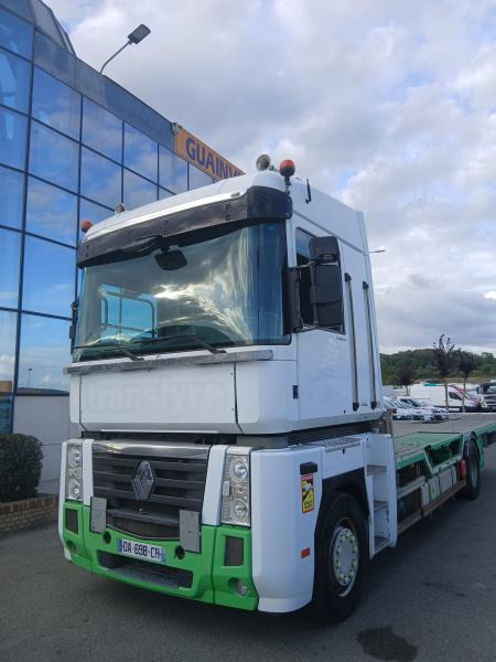 Renault Magnum 440 DXI - Φορτηγό με ανοιχτή καρότσα: φωτογραφία 1 Renault Magnum 440 DXI - Φορτηγό με ανοιχτή καρότσα: φωτογραφία 1