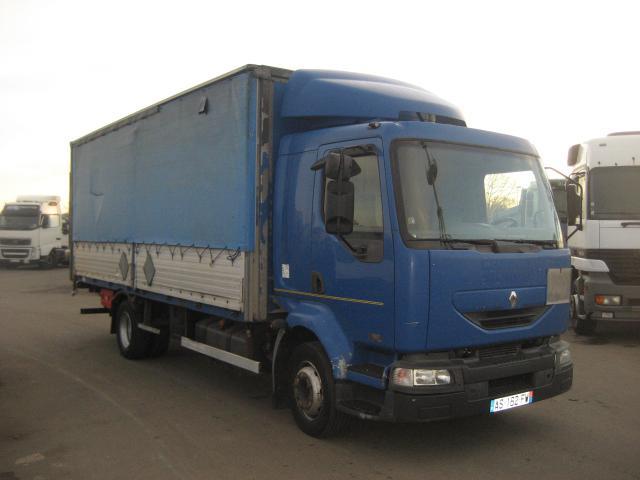 Renault Midlum 180 - Φορτηγό μουσαμάς: φωτογραφία 2 Renault Midlum 180 - Φορτηγό μουσαμάς: φωτογραφία 2
