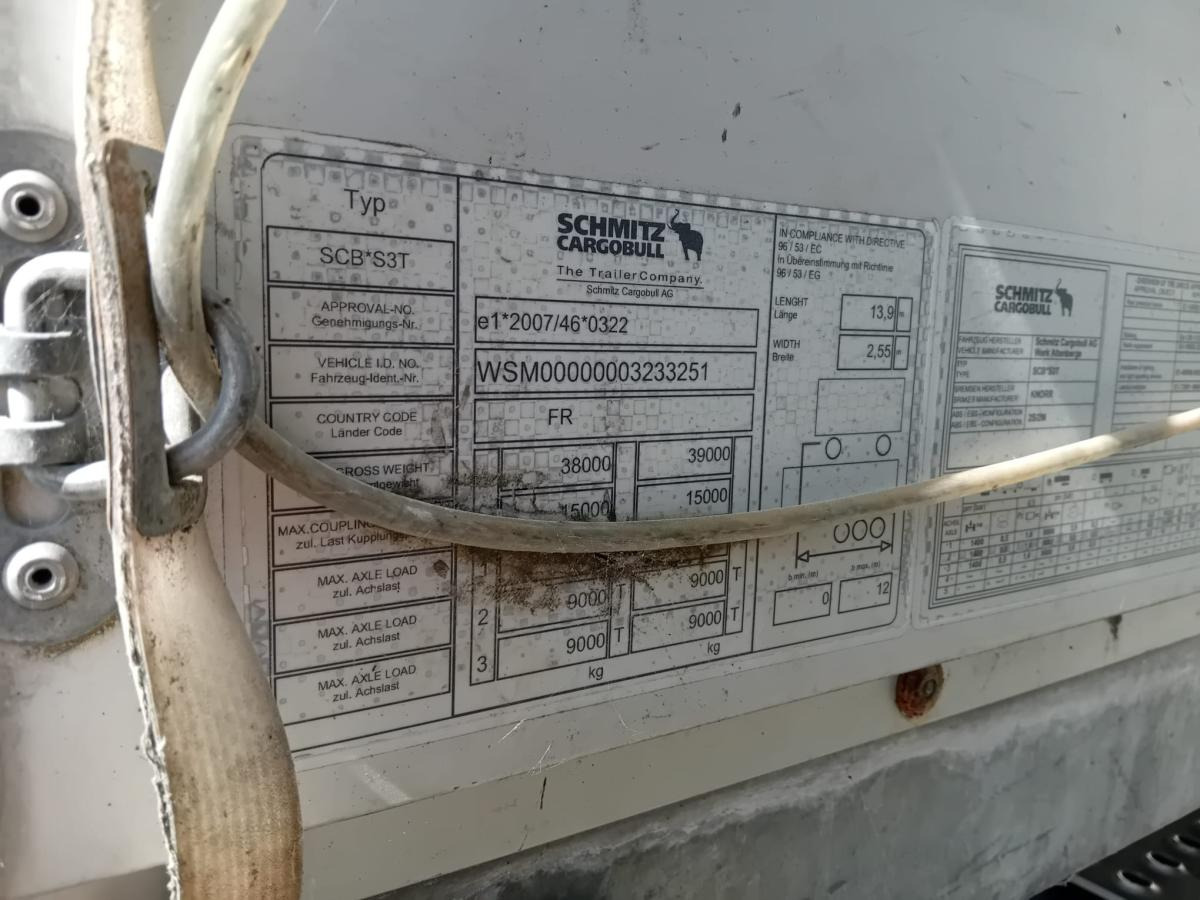 Schmitz Cargobull - Επικαθήμενο κουρτίνα: φωτογραφία 3 Schmitz Cargobull - Επικαθήμενο κουρτίνα: φωτογραφία 3