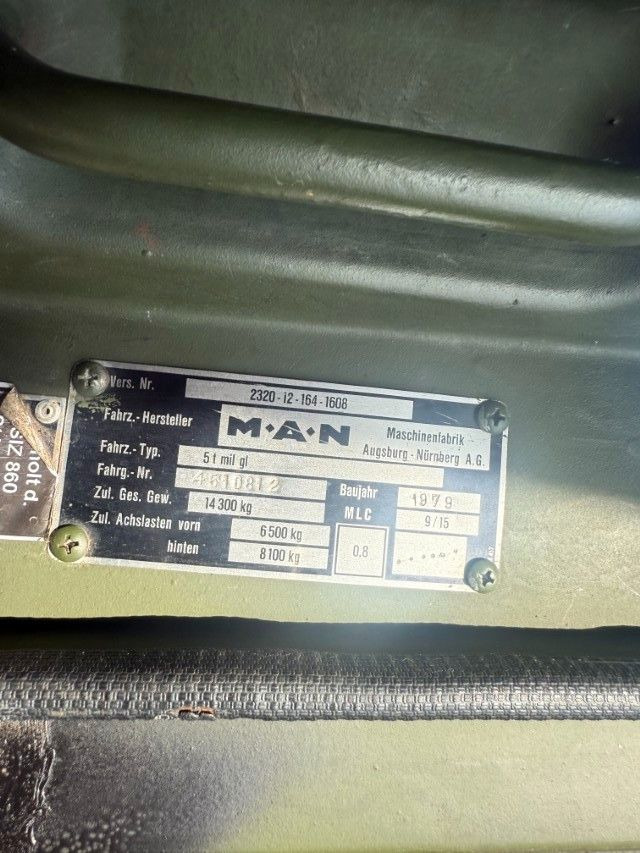 Φορτηγό μουσαμάς MAN 5 to KAT MIL 4x4 SHOWTRUCK: φωτογραφία 18