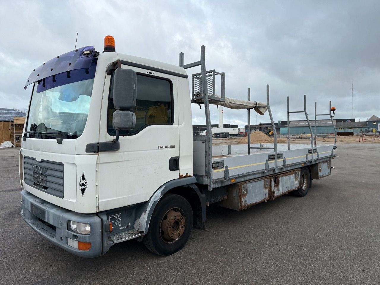 MAN TGL 10.180 4x2 Flatbed 6,80 m. Euro 3 - Φορτηγό με ανοιχτή καρότσα: φωτογραφία 1 MAN TGL 10.180 4x2 Flatbed 6,80 m. Euro 3 - Φορτηγό με ανοιχτή καρότσα: φωτογραφία 1