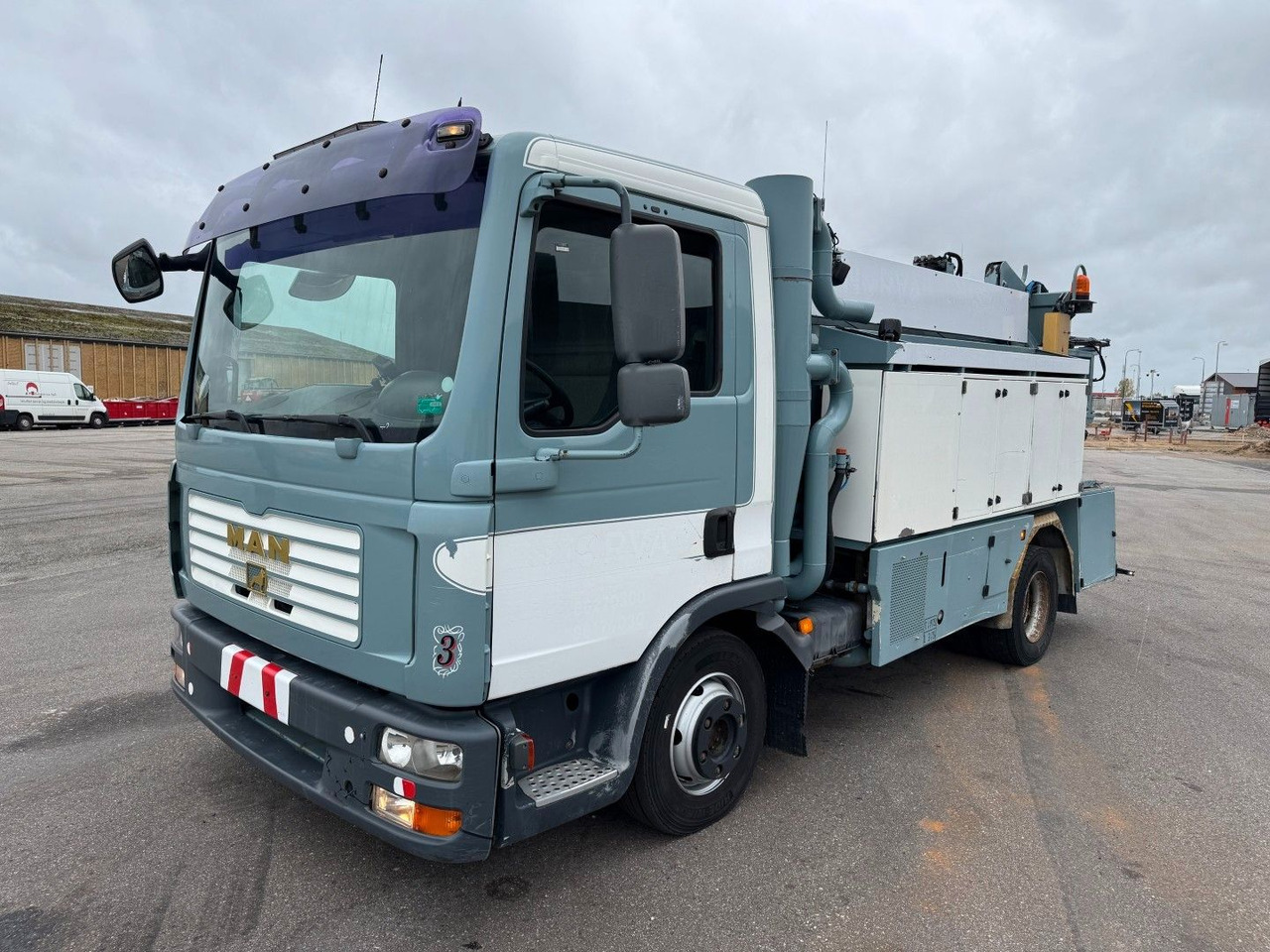 MAN TGL 12.240 4x2 Hvidtved Larsen SLP 5.5 - Όχημα εκκένωσης βόθρων: φωτογραφία 1 MAN TGL 12.240 4x2 Hvidtved Larsen SLP 5.5 - Όχημα εκκένωσης βόθρων: φωτογραφία 1
