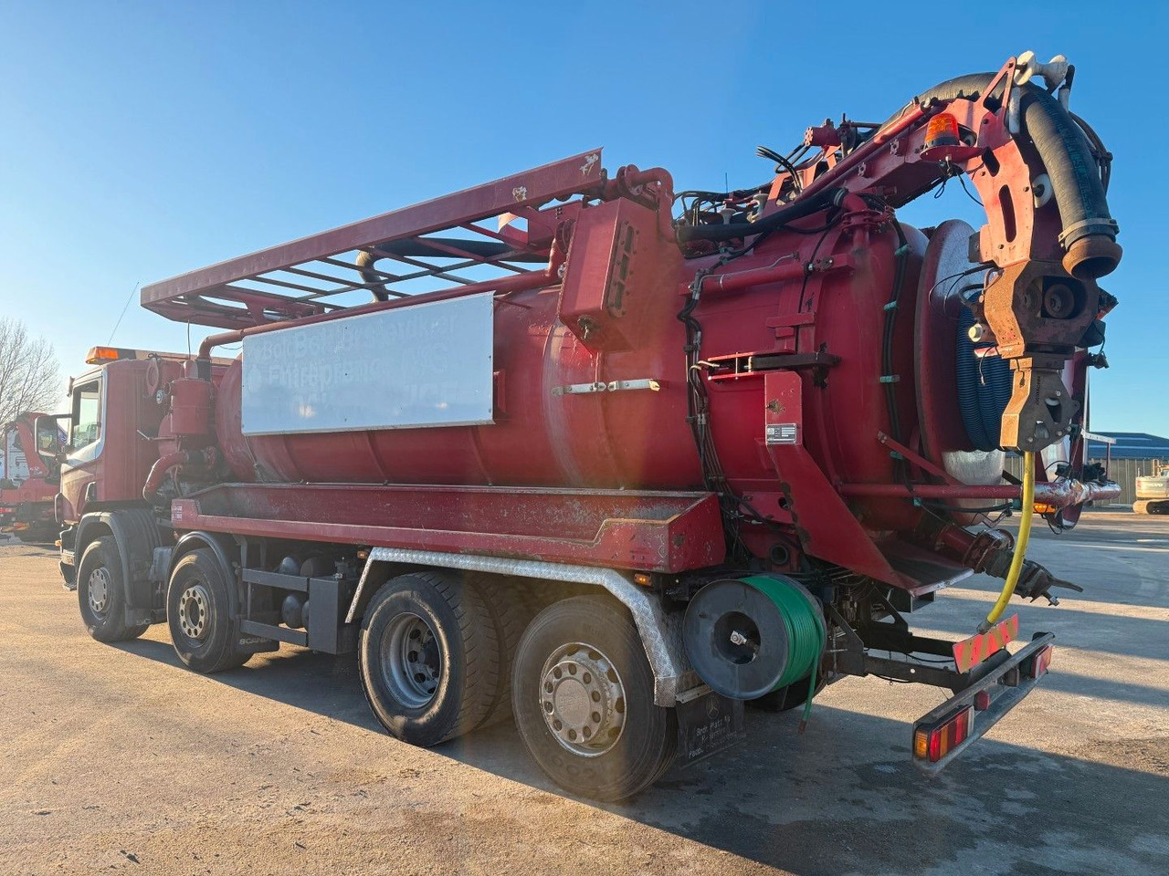 Scania 114/380 8x2*6 Assmann 14 m3 Vacuumtruck - Όχημα εκκένωσης βόθρων: φωτογραφία 4 Scania 114/380 8x2*6 Assmann 14 m3 Vacuumtruck - Όχημα εκκένωσης βόθρων: φωτογραφία 4