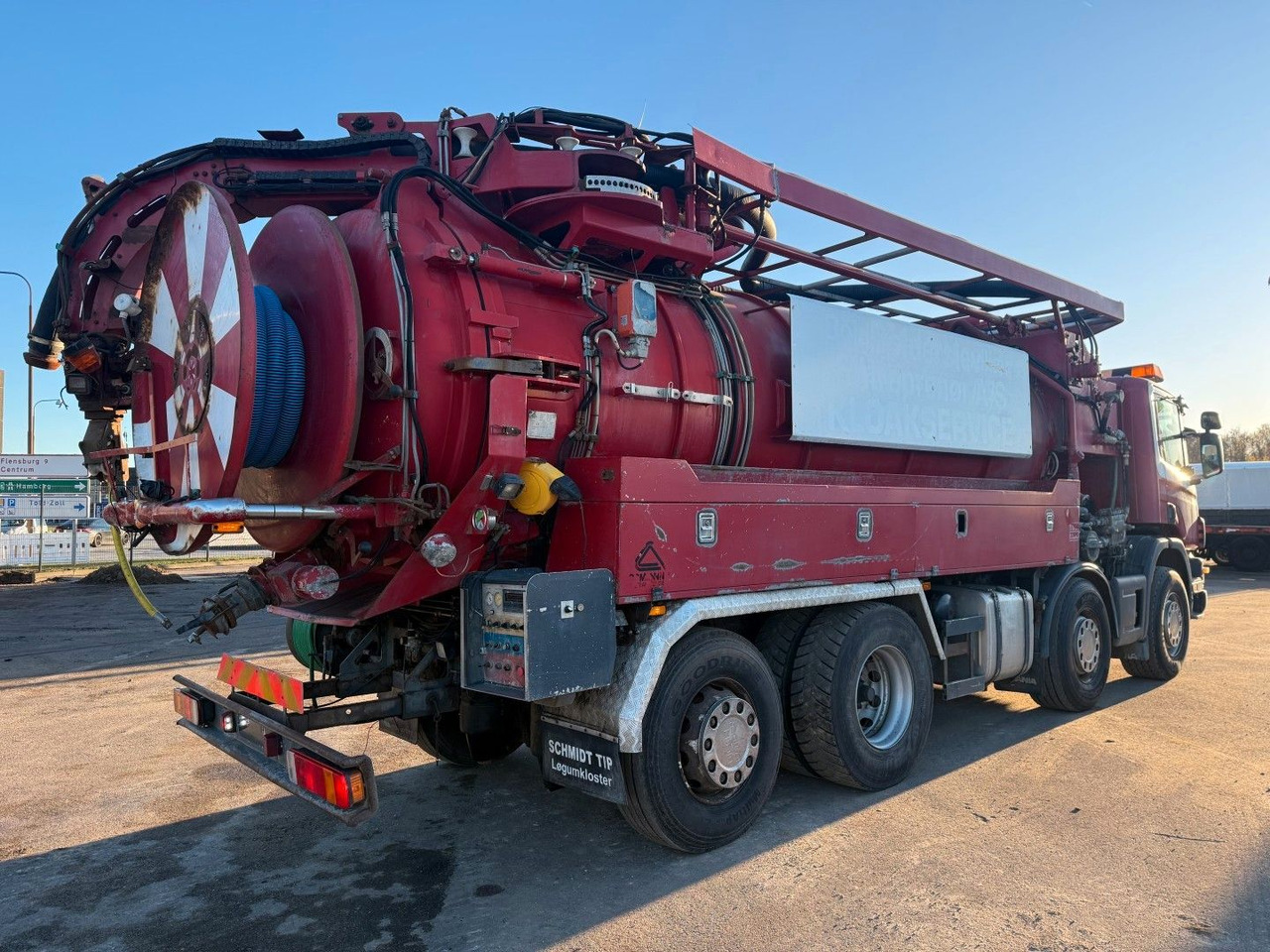 Scania 114/380 8x2*6 Assmann 14 m3 Vacuumtruck - Όχημα εκκένωσης βόθρων: φωτογραφία 3 Scania 114/380 8x2*6 Assmann 14 m3 Vacuumtruck - Όχημα εκκένωσης βόθρων: φωτογραφία 3