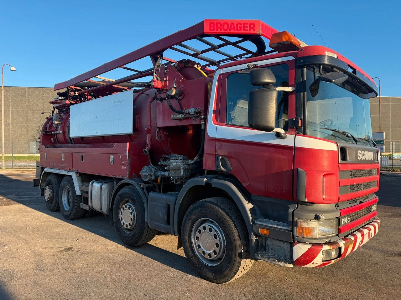 Scania 114/380 8x2*6 Assmann 14 m3 Vacuumtruck - Όχημα εκκένωσης βόθρων: φωτογραφία 2 Scania 114/380 8x2*6 Assmann 14 m3 Vacuumtruck - Όχημα εκκένωσης βόθρων: φωτογραφία 2