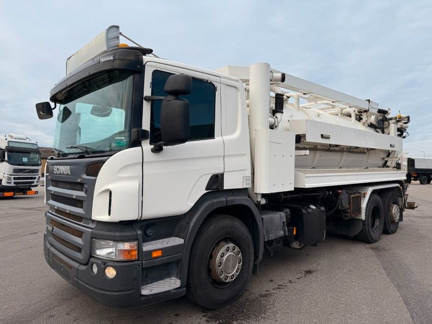 Scania P380 LB 6x24 Hvidtved Larsen FlexLine 310 - Όχημα εκκένωσης βόθρων: φωτογραφία 1 Scania P380 LB 6x24 Hvidtved Larsen FlexLine 310 - Όχημα εκκένωσης βόθρων: φωτογραφία 1