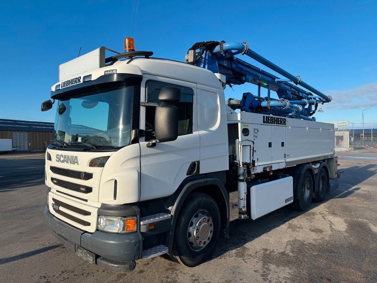 Scania P410 6x4 Liebherr THP 140 H 24 M4XH Concretepump - Αντλία σκυροδέματος: φωτογραφία 1 Scania P410 6x4 Liebherr THP 140 H 24 M4XH Concretepump - Αντλία σκυροδέματος: φωτογραφία 1