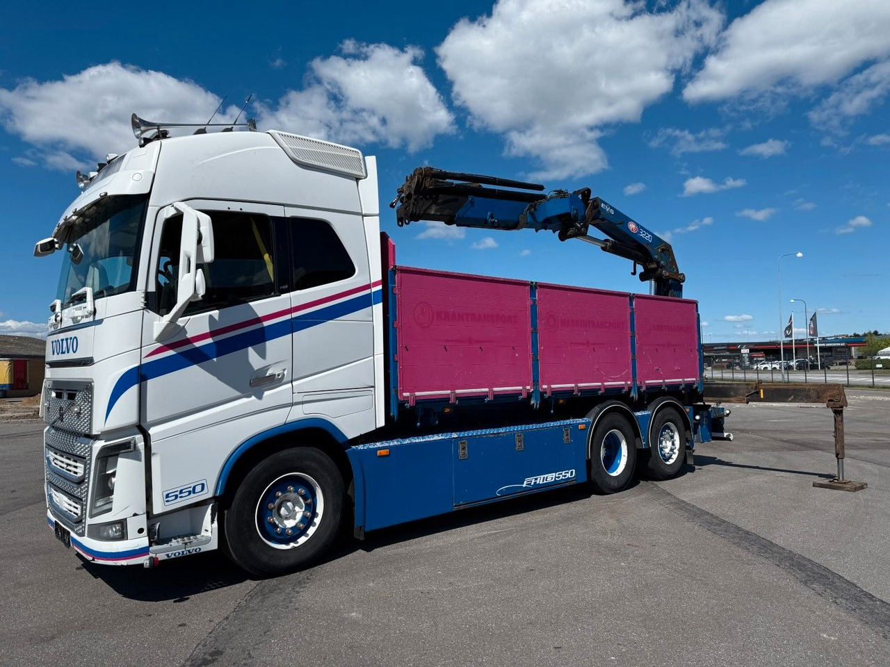 Volvo FH 16.550 6x2*4 / Crane HMF 3220K4 Euro 6 - Φορτηγό με γερανό: φωτογραφία 2 Volvo FH 16.550 6x2*4 / Crane HMF 3220K4 Euro 6 - Φορτηγό με γερανό: φωτογραφία 2