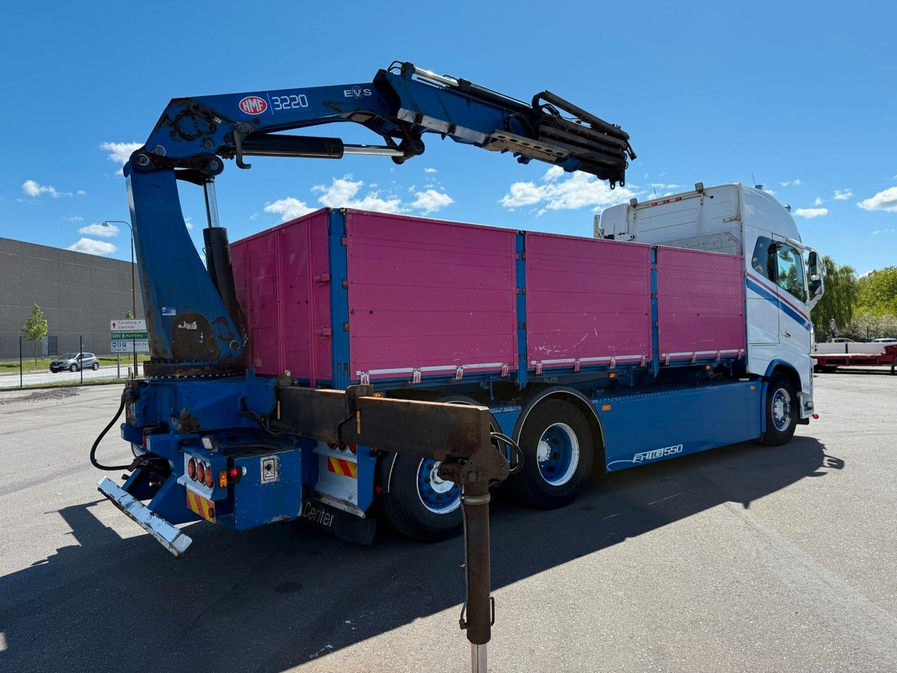 Volvo FH 16.550 6x24 / Crane HMF 3220K4 Euro 6 - Φορτηγό με γερανό: φωτογραφία 4 Volvo FH 16.550 6x24 / Crane HMF 3220K4 Euro 6 - Φορτηγό με γερανό: φωτογραφία 4