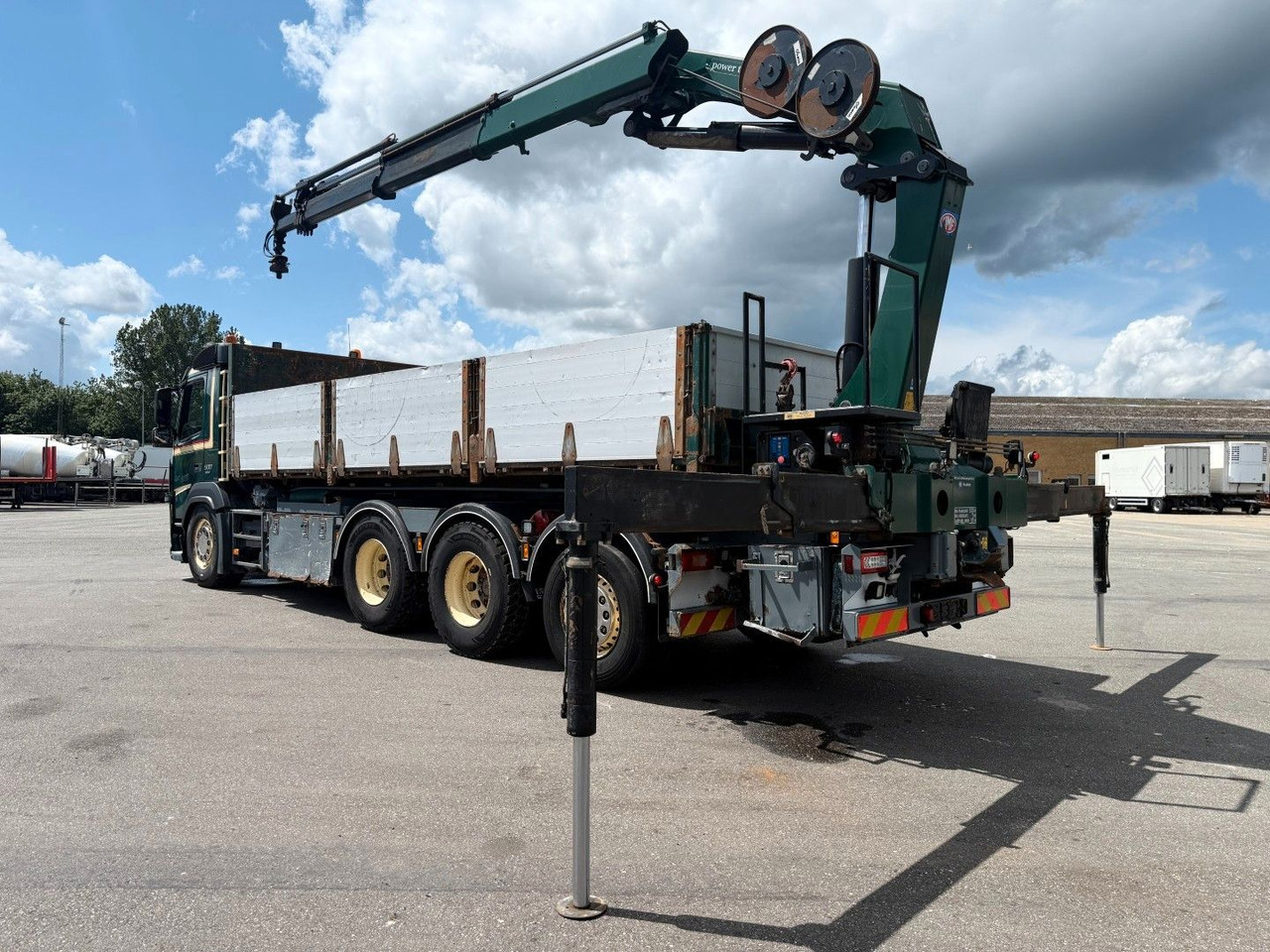 Volvo FM500 8x4*4 Tipper / Crane HMF2620-K5 - Φορτηγό ανατρεπόμενο, Φορτηγό με γερανό: φωτογραφία 5 Volvo FM500 8x4*4 Tipper / Crane HMF2620-K5 - Φορτηγό ανατρεπόμενο, Φορτηγό με γερανό: φωτογραφία 5