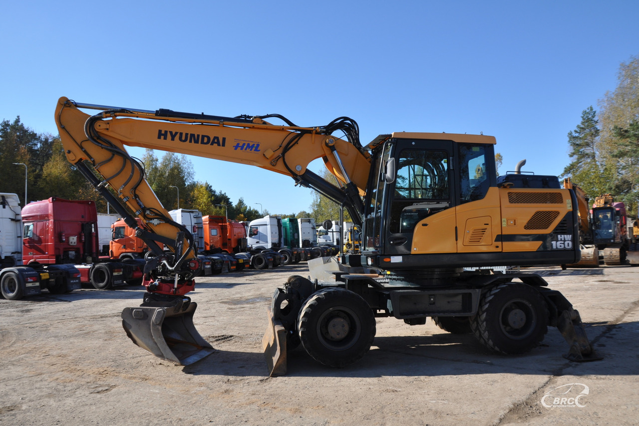 Hyundai HW160 - Τροχοφόρος εκσκαφέας: φωτογραφία 3 Hyundai HW160 - Τροχοφόρος εκσκαφέας: φωτογραφία 3