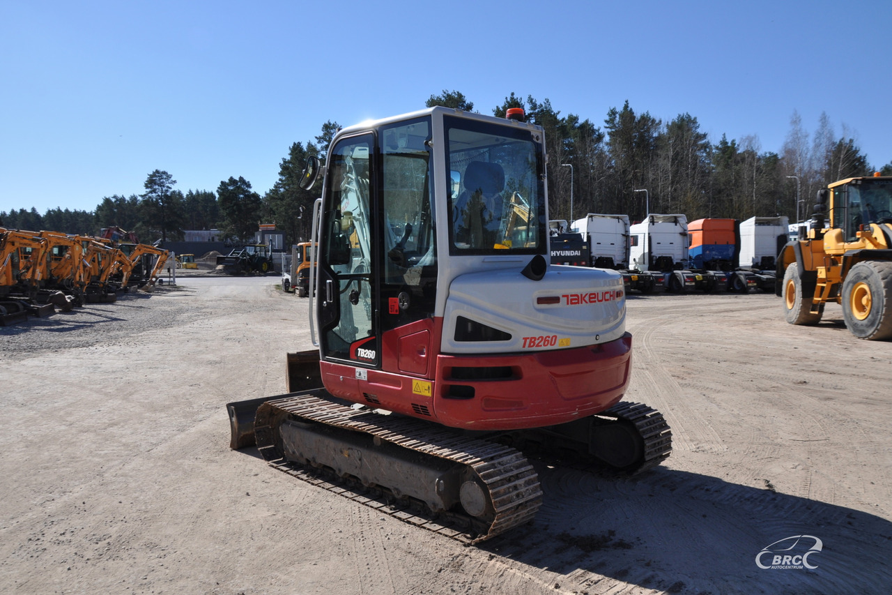 Takeuchi TB260 - Ερπυστριοφόρος εκσκαφέας: φωτογραφία 3 Takeuchi TB260 - Ερπυστριοφόρος εκσκαφέας: φωτογραφία 3