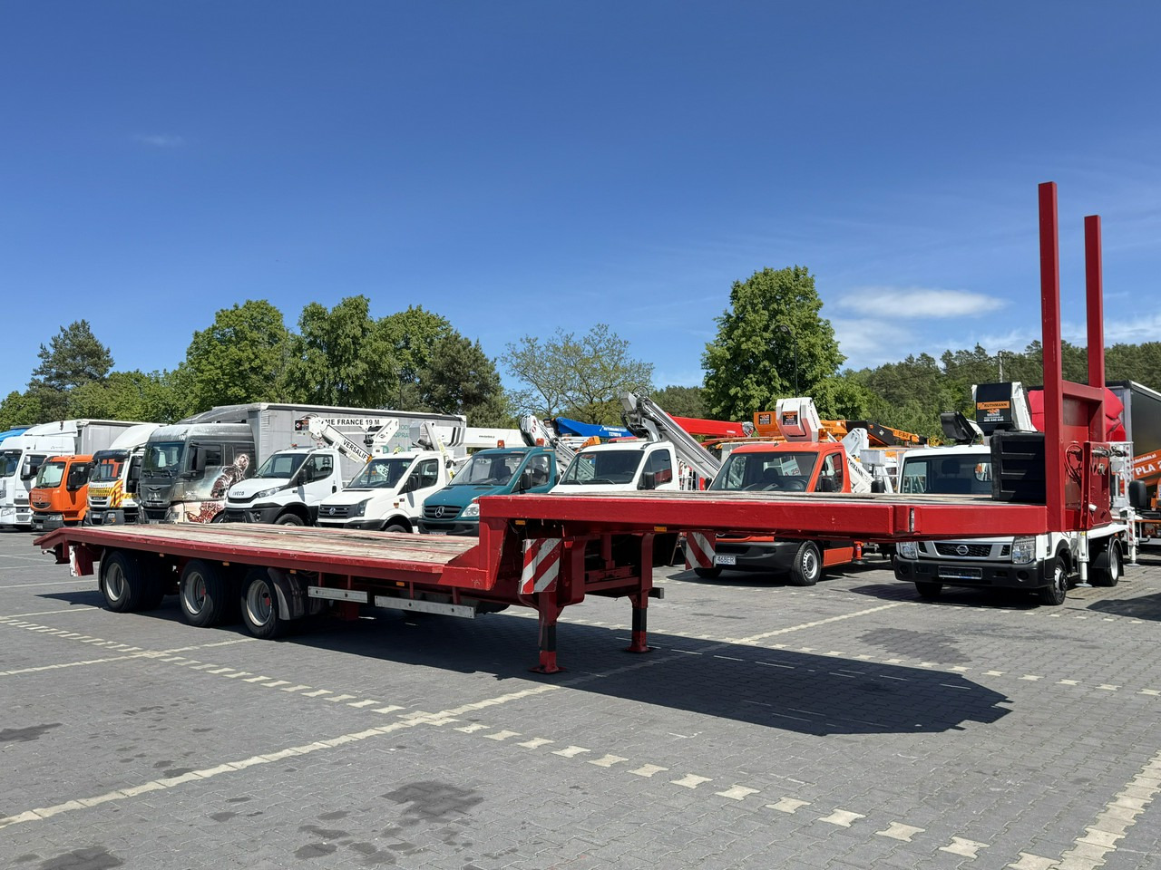 Blumhardt Niskopodwozie SAL 40.24 3-Osie BPW Tylna Skrętna - Επικαθήμενο με χαμηλό δάπεδο: φωτογραφία 1 Blumhardt Niskopodwozie SAL 40.24 3-Osie BPW Tylna Skrętna - Επικαθήμενο με χαμηλό δάπεδο: φωτογραφία 1