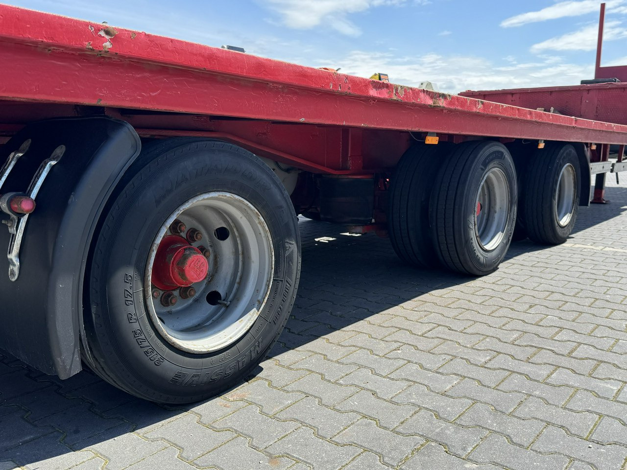 Blumhardt Niskopodwozie SAL 40.24 3-Osie BPW Tylna Skrętna - Επικαθήμενο με χαμηλό δάπεδο: φωτογραφία 4 Blumhardt Niskopodwozie SAL 40.24 3-Osie BPW Tylna Skrętna - Επικαθήμενο με χαμηλό δάπεδο: φωτογραφία 4