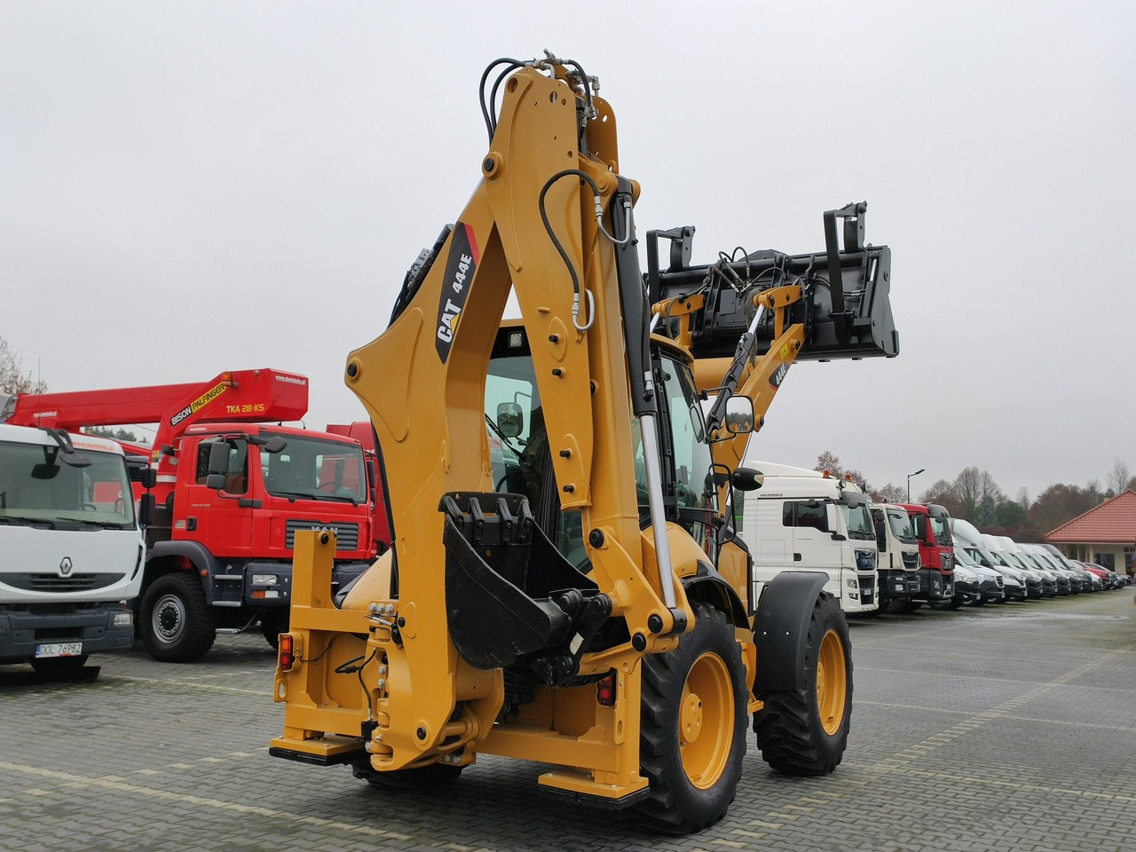 Φορτωτής εκσκαφέας Caterpillar 444E Premier Sterowanie na Joystickach FULL OPCJA: φωτογραφία 13 Φορτωτής εκσκαφέας Caterpillar 444E Premier Sterowanie na Joystickach FULL OPCJA: φωτογραφία 13