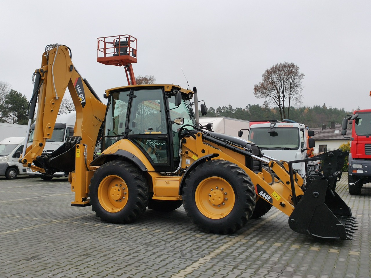 Φορτωτής εκσκαφέας Caterpillar 444E Premier Sterowanie na Joystickach FULL OPCJA: φωτογραφία 18 Φορτωτής εκσκαφέας Caterpillar 444E Premier Sterowanie na Joystickach FULL OPCJA: φωτογραφία 18