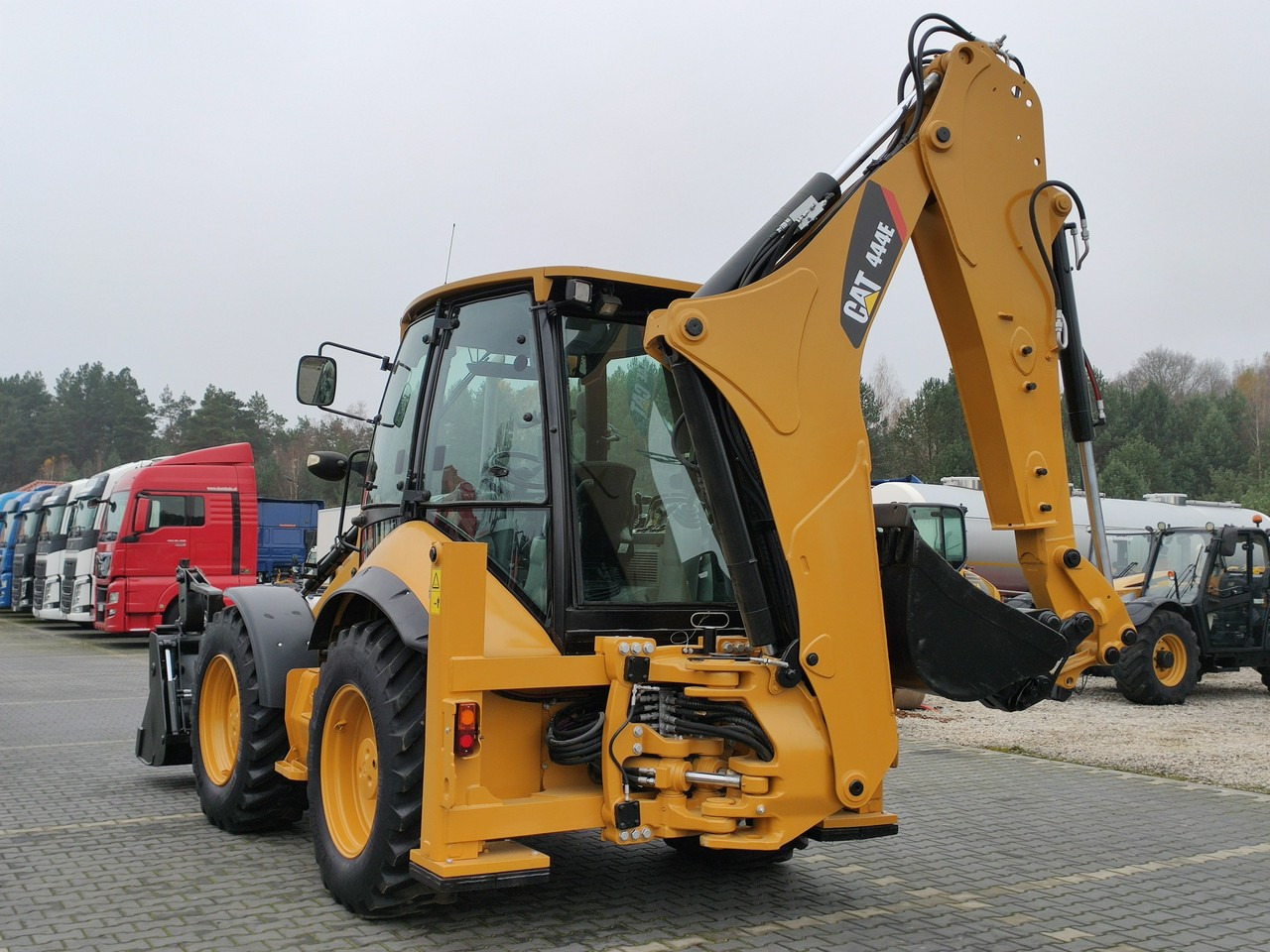 Φορτωτής εκσκαφέας Caterpillar 444E Premier Sterowanie na Joystickach FULL OPCJA: φωτογραφία 21 Φορτωτής εκσκαφέας Caterpillar 444E Premier Sterowanie na Joystickach FULL OPCJA: φωτογραφία 21